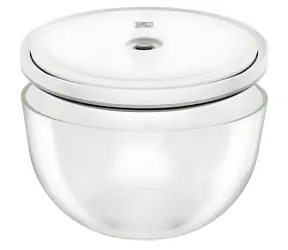 Zwilling Fresh&Save sklenená štartovacia sada / Sada 2 ks vákuových boxov / Sklo / 1,75 la 4 l / 18 a 24 cm