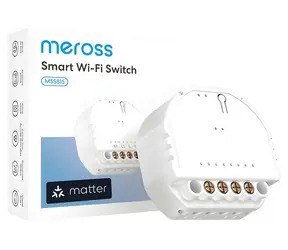 Meross MSS815MA-UN 4 ks / Šikovný vypínač / Wi-Fi / Matter / Zapustená montáž