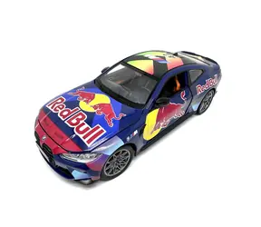 MSZ Auto BMW M4 Red Bull / Mierka 1:24 / Svetlo a zvuk