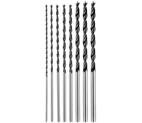 Graphite Sada vrtákov do dreva predĺžených / 4-5-6-7-8-10-12 mm x 300 mm / 7 ks
