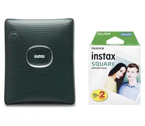 Fujifilm Instax Square Link Midnight Green + film / Fototlačiareň