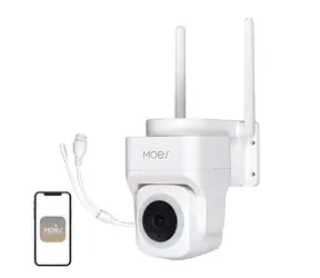 MOES WCM-B66 / Vonkajšia IP kamera / 3 MP / Wi-Fi / LAN / IP65 / microSD