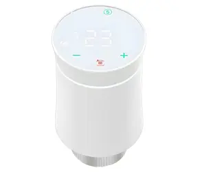 MOES ZTRV-BY-100 / Termostatická hlavica / ZigBee / Dotykové ovládanie