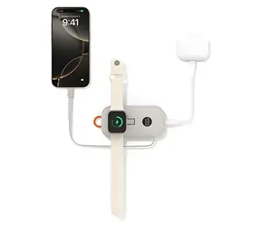 Belkin BOOST CHARGE PRE piesočná / Powerbanka / 10000 mAh / bezdrôtové nabíjanie pre Apple Watch / USB-C