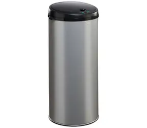 Rossignol Sensitive Basic 93612 sivá / Bezdotykový odpadkový kôš / 45 L / RAL 9006
