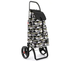Rolser I-Max Sahara 2 Logic RSG čierna / Nákupná taška na kolieskach / 43 l