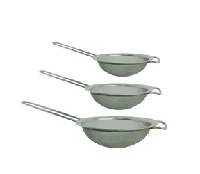 MSV súprava 3 ks sitkových sitiek / nerezová oceľ / 8, 14, 18 cm