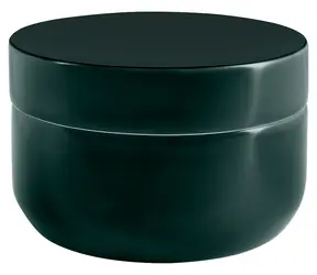 Spirella JAR organizér na kozmetiku tmavo zelený / keramika