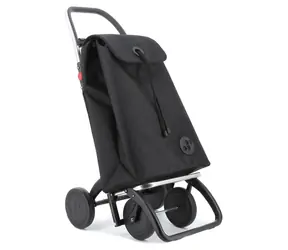 Rolser I-Max 955 MF 4 Logic čierna / Nákupná taška na kolieskach / Macrofibra / 43 l / 104 cm
