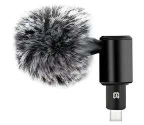 Puluz PU425 (PU616B) / Klopový mikrofón / Všesmerový / USB-C / Kábel 1,5 m