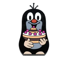 Detoa Magnetka Krtko a torta / Drevo, magnet / od 3 rokov