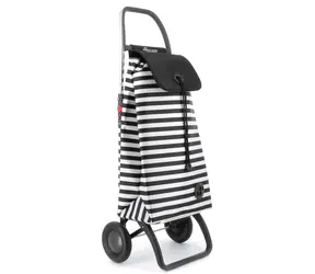 Rolser I-Max Marina 2 Logic čierno-biela / Nákupná taška na kolieskach / 2 kolieska / objem 43 l / nosnosť 50 kg