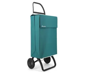 Rolser Jean LN 2 nákupná taška na kolieskach tyrkysová / 43 l / nosnosť 50 kg / 2 kolieska