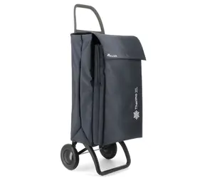 Rolser Termo XL MF RG tmavo šedá / Nákupná taška na kolieskach / 43 l / nosnosť 50 kg