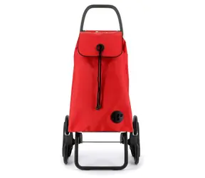 Rolser I-Max 955 MF 6 Logic červená / Nákupná taška na kolieskach / objem 43 l / nosnosť 50 kg / MF
