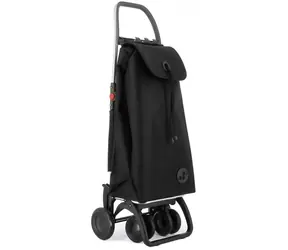 Rolser I-Max MF 4 Logic Tour čierna / Nákupná taška na kolieskach / objem 32 l / nosnosť 40 kg / výška 87,5 cm
