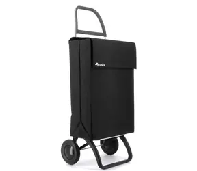 Rolser Jean LN 2 čierna / Nákupná taška na kolieskach / 2 kolieska / objem 43 l / nosnosť 50 kg
