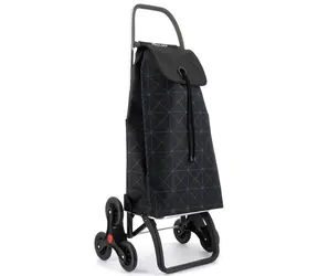 Rolser I-Max Star 6 čierno-modrá / Nákupná taška s kolieskami do schodov / 43 l