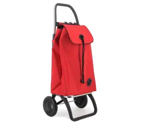 Rolser I-Max 955 MF 2 Logic červená / Nákupná taška na kolieskach / 2 kolieska / skladacia / objem 43 l