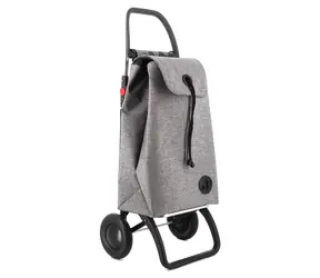 Rolser I-Max 955 Tweed 2 Logic sivá / Nákupná taška na kolieskach / 2 kolieska / objem 43 l / nosnosť 50 kg