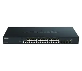 D-Link DXS-1210-28T / SMART managed switch / 28-portový / 10 Gigabit Ethernet / bez PoE