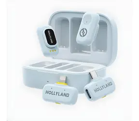 LARK A1 Combo svetlo modrá / Bezdrôtový mikrofón / USB-C a Lightning prijímač / potlačenie šumu