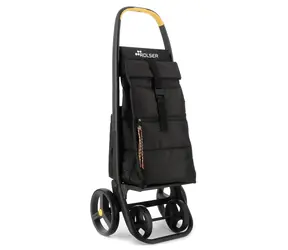 Rolser Clec Termo Polar 8 PLUS čierna / Nákupná taška na kolieskach / 43 l / nosnosť 50 kg
