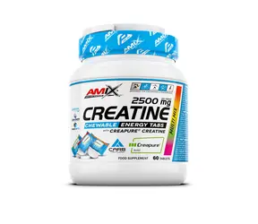 Amix Creatine Creapure mango / Kreatín / Žuvacie tablety / 2500 mg / Creapure