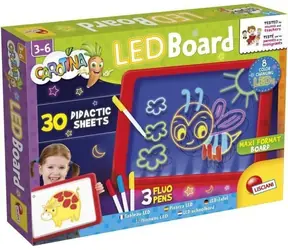 LISCIANI Tabuľa LED Carotina / Výuková hračka