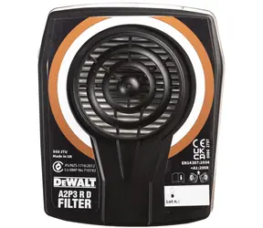DeWalt DXIR1A1A2P3 / Filter do ochrannej masky / trieda A2P3 / 2 ks