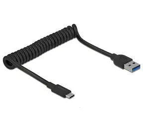 DeLock USB-A > USB-C čierna
