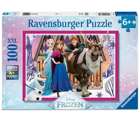 Ravensburger Puzzle Disney: Ľadové kráľovstvo / 100 dielikov / od 6 rokov