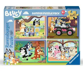 Ravensburger Puzzle Bluey / 4x42 dielikov / od 4 rokov