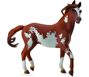 COLLECTA Figúrka kôň Mustang gaštanový / 1:12 / Deluxe