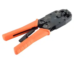 SCONN Krimpovacie kliešte RJ45, RJ12, RJ9 / Krimpovacie kliešte / 8P8C / 6P6C / 4P4C