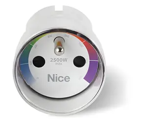Fibaro NICE Plug-Control E biela / Múdra zástrčka / Z-Wave / 16 A / 868,4 MHz