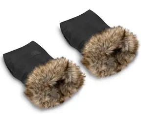 Lionelo Rukávnik na kočík Black / Rukávnik / Univerzálna veľkosť / Vodotesný a vetruodolný