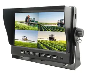 7" KEETEC TFT7HD4 / Monitor / AHD / 4 kamery / 4-split / 1024x600 / 12-24V