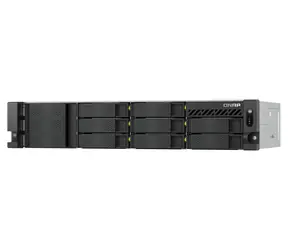 QNAP TS-h1065eU-RP-8G / NAS / Intel 4-core / 8GB DDR5 RAM / 8x SATA + 2x E1.S / 2x 2,5GbE / 1x PCIe / 2x zdroj