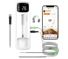 Inkbird INDT-33-B / BBQ teplomer / Bluetooth / 3 sondy / vodeodolné