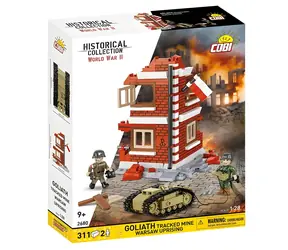 Cobi 2680 Goliath Varšavské povstanie / Historická kolekcia / 1:28 / 311 kociek / 2 figúrky / od 9 rokov