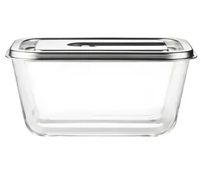 OUTDOORCHEF Vákuová dóza VACUBOX XXL / Sklo / 2600 ml / -18 až 350 °C
