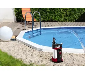 Einhell GE-SP 4390 NA LL ECO / Čerpadlo čírej vody / 430 W / Aquasensor / Hĺbka ponoru 7 m