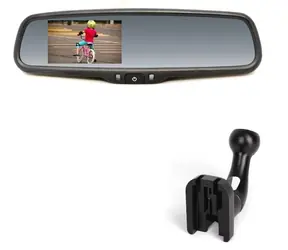 KEETEC RM LCD REN2 / Monitor v spätnom zrkadle / 4,3" / 2 kanály / Renault, PSA, Dacia, Mercedes