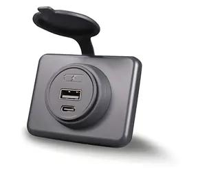 KEETEC MY1288 / Nabíjačka / USB-A/USB-C / vstavaná / 12-28V / 5V 4,2A