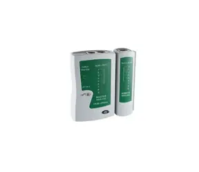 Shiverpeaks Tester sieťových káblov RJ45 / Tester káblov / LED displej / 9V batéria / s puzdrom