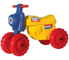 CROSS 2 Odrážadlo žlté / Sedadlo 28 cm / Nosnosť 25 kg / od 18 mesiacov
