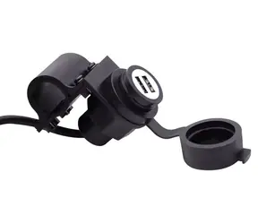KEETEC MY1118 Nabíjačka USB-A 2x s krytkou pre motocykle / Nabíjačka / 12/24V / USB-A 2x 5V 2,1A / vodeodolná