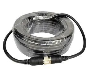 KEETEC M12 kábel pre kameru 10 m / Kábel / 4PIN samec-samica / skrutkovací konektor