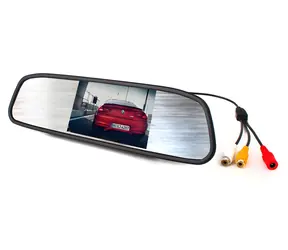 KEETEC TFT MIRROR / Monitor v zrkadle / 4.3" / 2x RCA / 12V